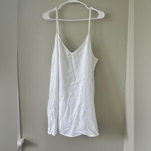 Free People White Mini Dress